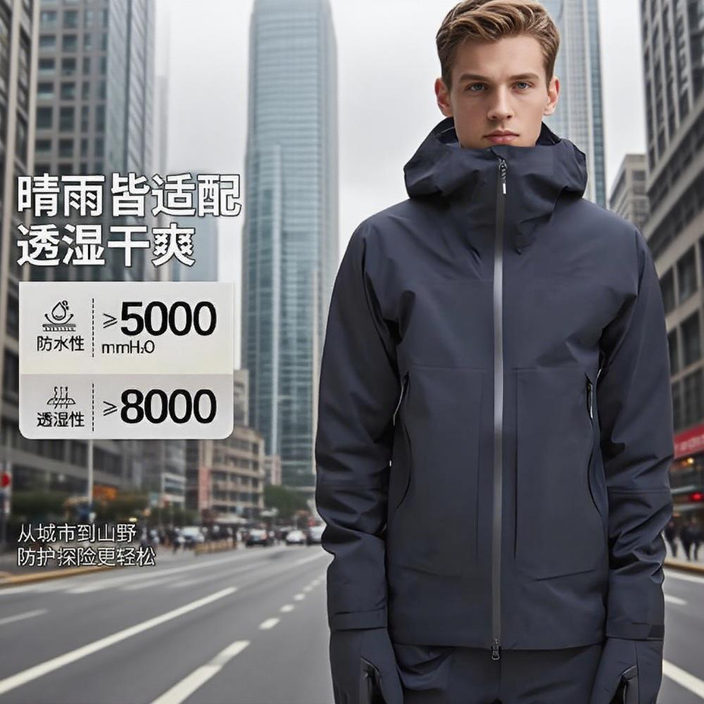 工作服定制選擇軟殼拼色沖鋒衣的定制要點?